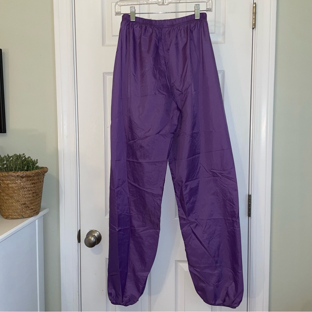 Purple Trash Bag Pants - Picture 1 of 2